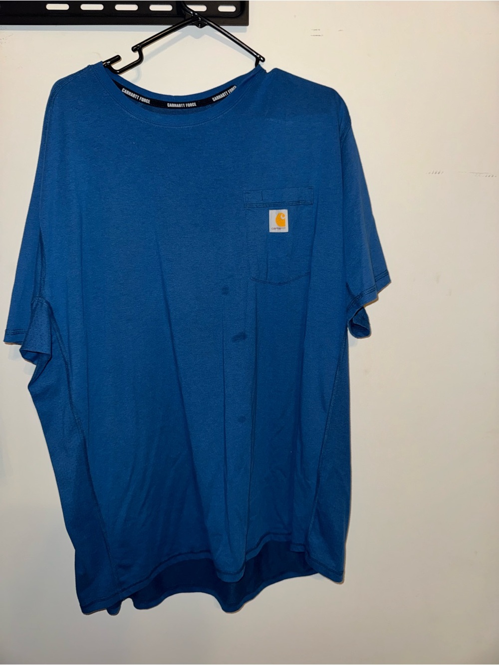 Carhartt Short-Sleeve Pocket Tee in Royal Blue